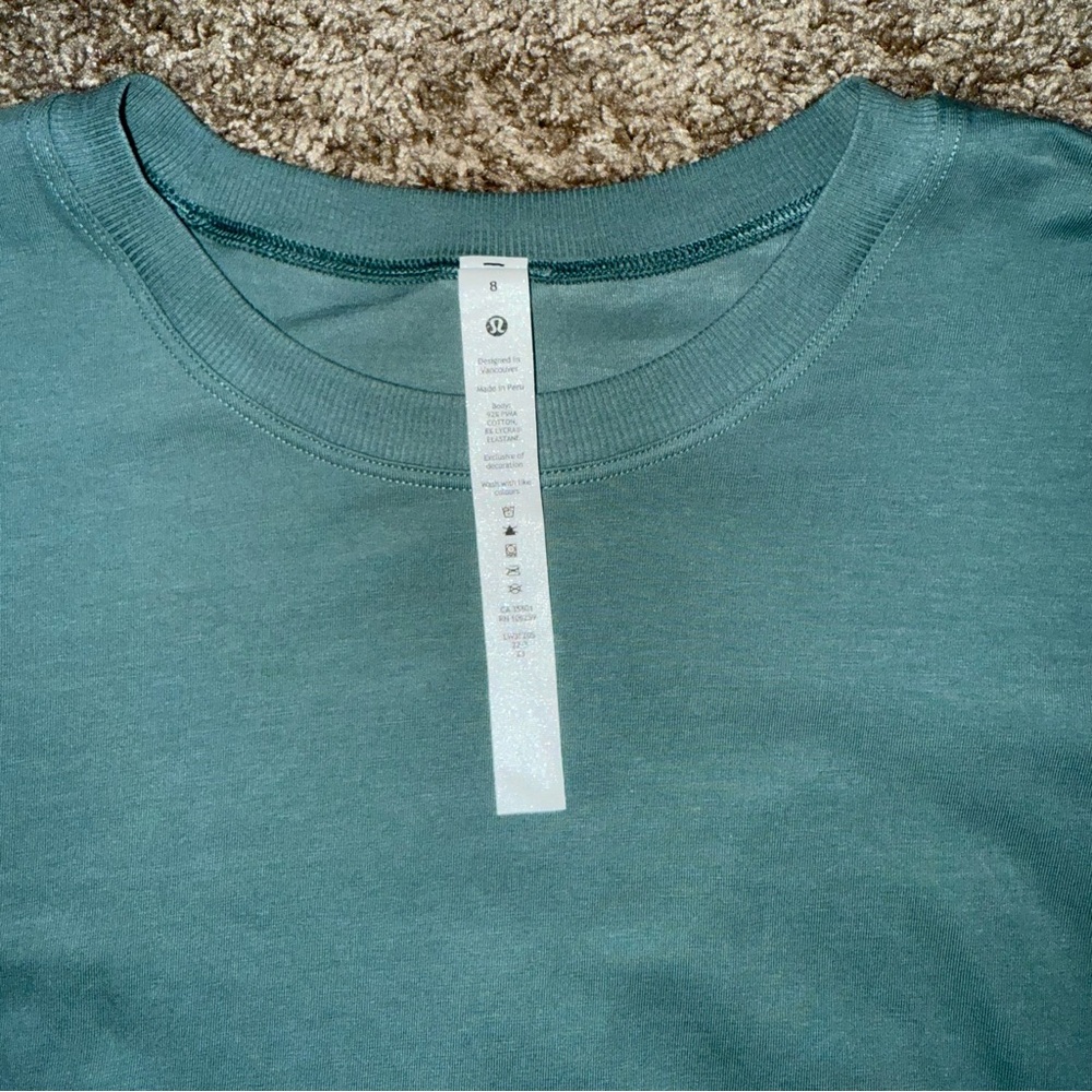 lululemon athletica Pima Cotton Side-Cinch Long Sleeve - Picture 3 of 5